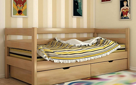 Кровать Детская с ящиками