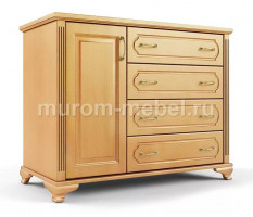 Комод Рейн 4 ящика+дверь
