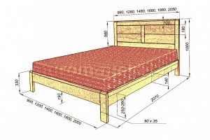 Кровать Вермонт