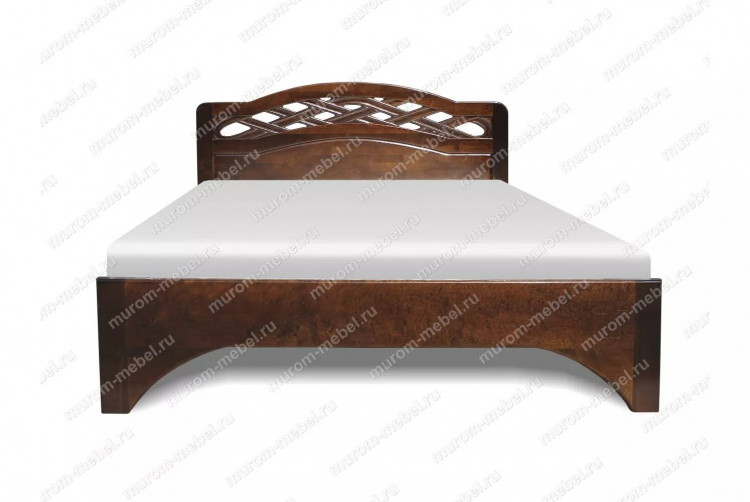 Кровать Вирсавия(сосна, резьба береза)