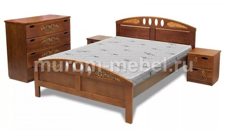 Кровать Галатея (береза)