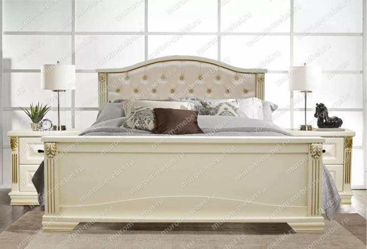 Кровать Кливия мягкая спинка