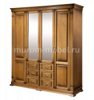 Шкаф 4-х дверный Флоренция