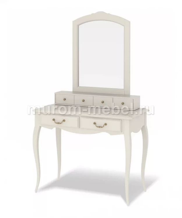 Стол туалетный Прованс с надстройкой и зеркалом Стол туалетный Прованс с надстройкой и зеркалом